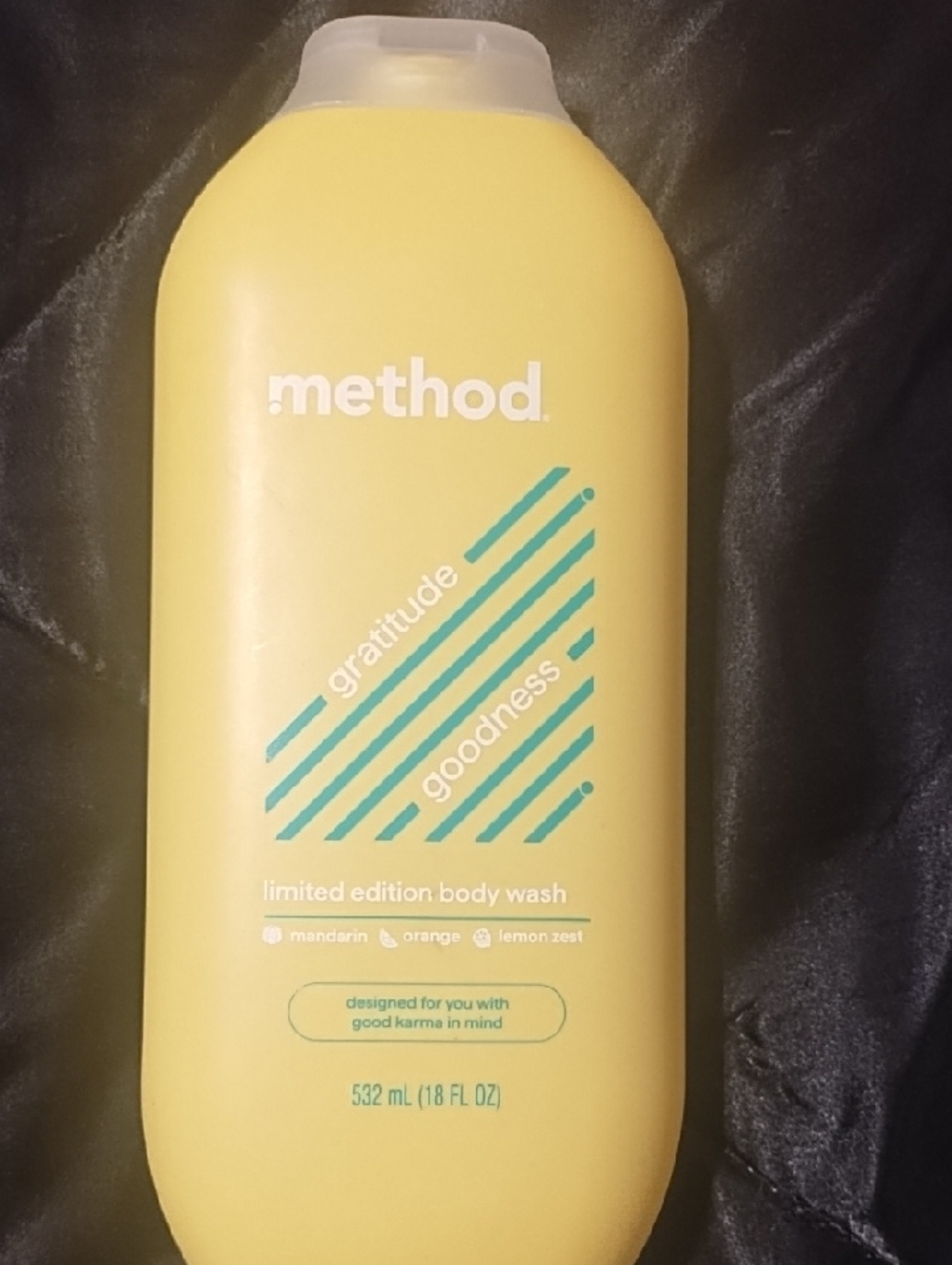 method Limited Edition Yellow Body Wash - Mandarin Orange & Lemon Zest